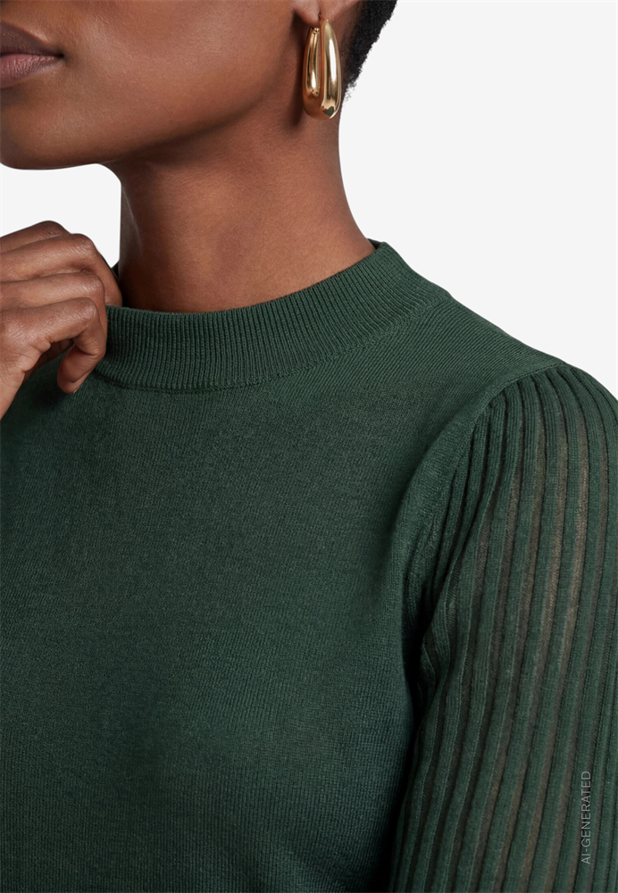 Strickpullover Kurz 1/1 Arm - 110-10003465