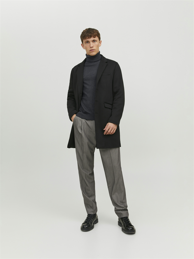 JJEEMIL KNIT ROLL NECK NOOS - 12157417