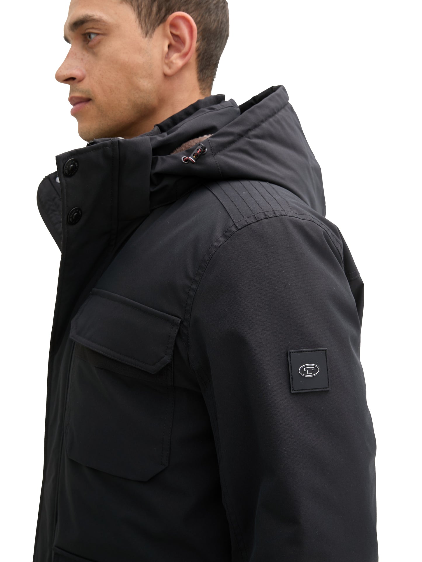 field jacket with hood - 1042519