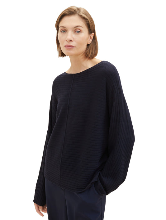 Knit structured batwing - 1037737