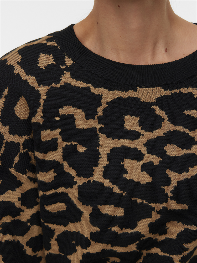 VMSILJEANIMAL LS O-NCK PULLOVER GA - 10330808