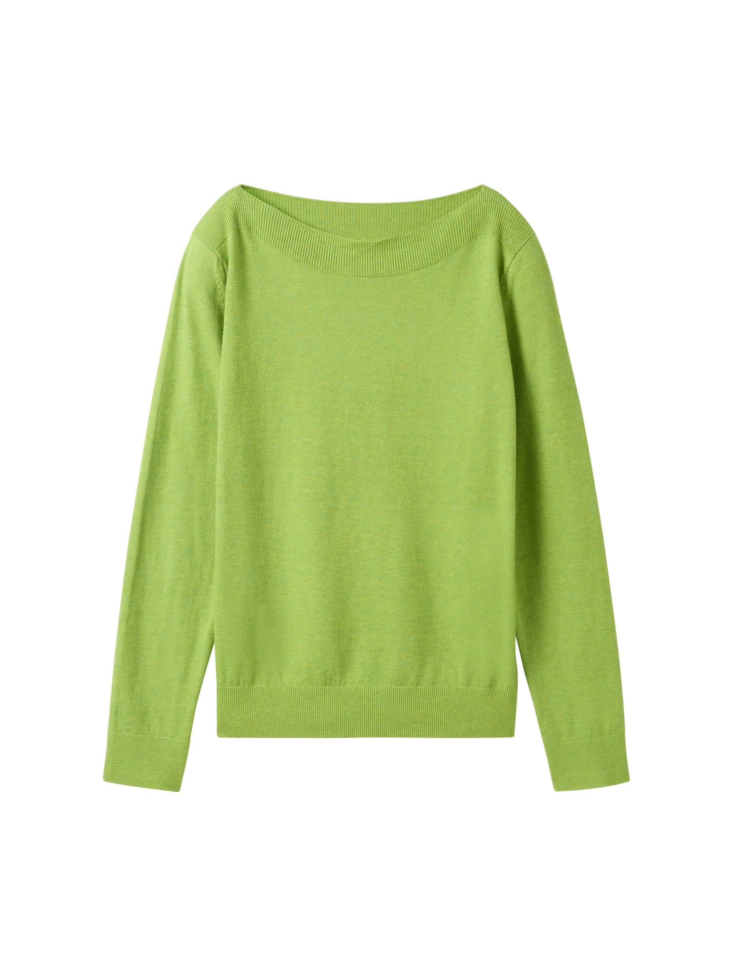 knit boatneck pullover - 1044106