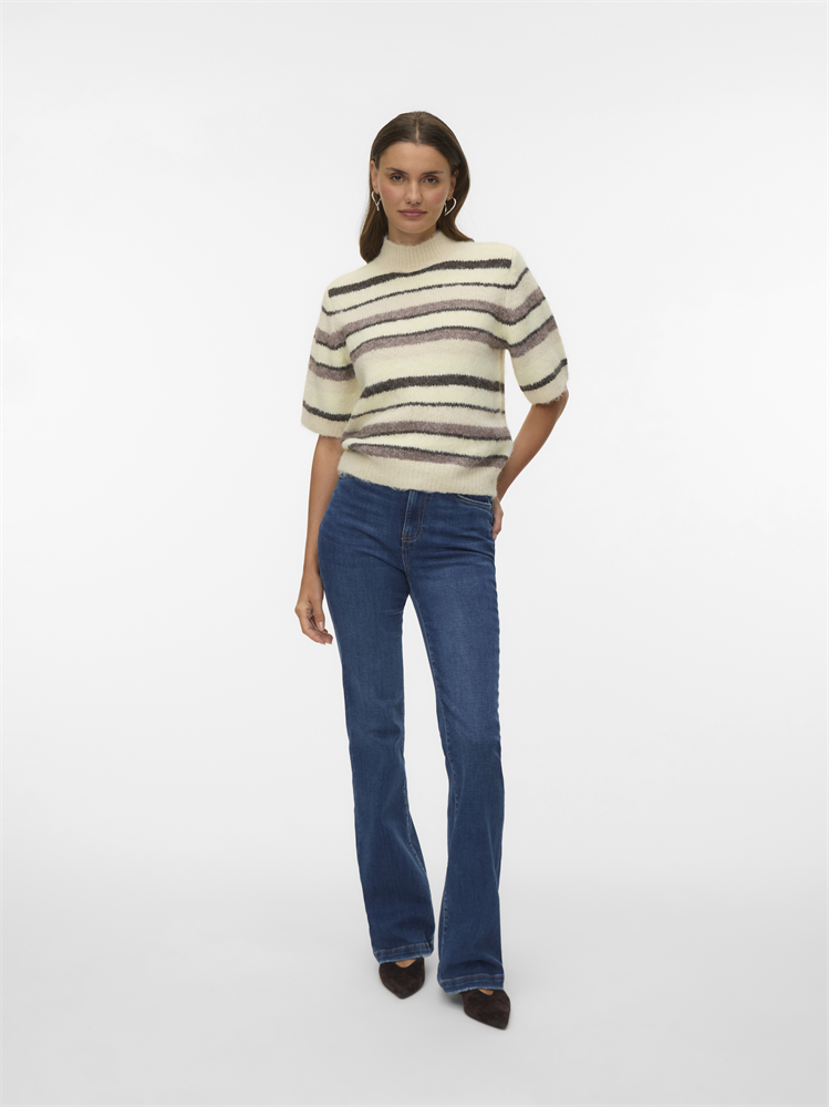 VMTANNA HR FLARED JEANS SI327 - 10334168