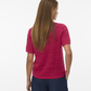 VMJAQUELINE SS O-NECK TOP BOO - 10340106