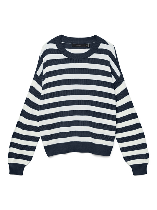 VMNEWLEXSUN MIX LS O-NECK PULLOVER - 10324936