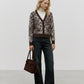VMARIA ART LS V-NECK CARDIGAN REP - 10314507
