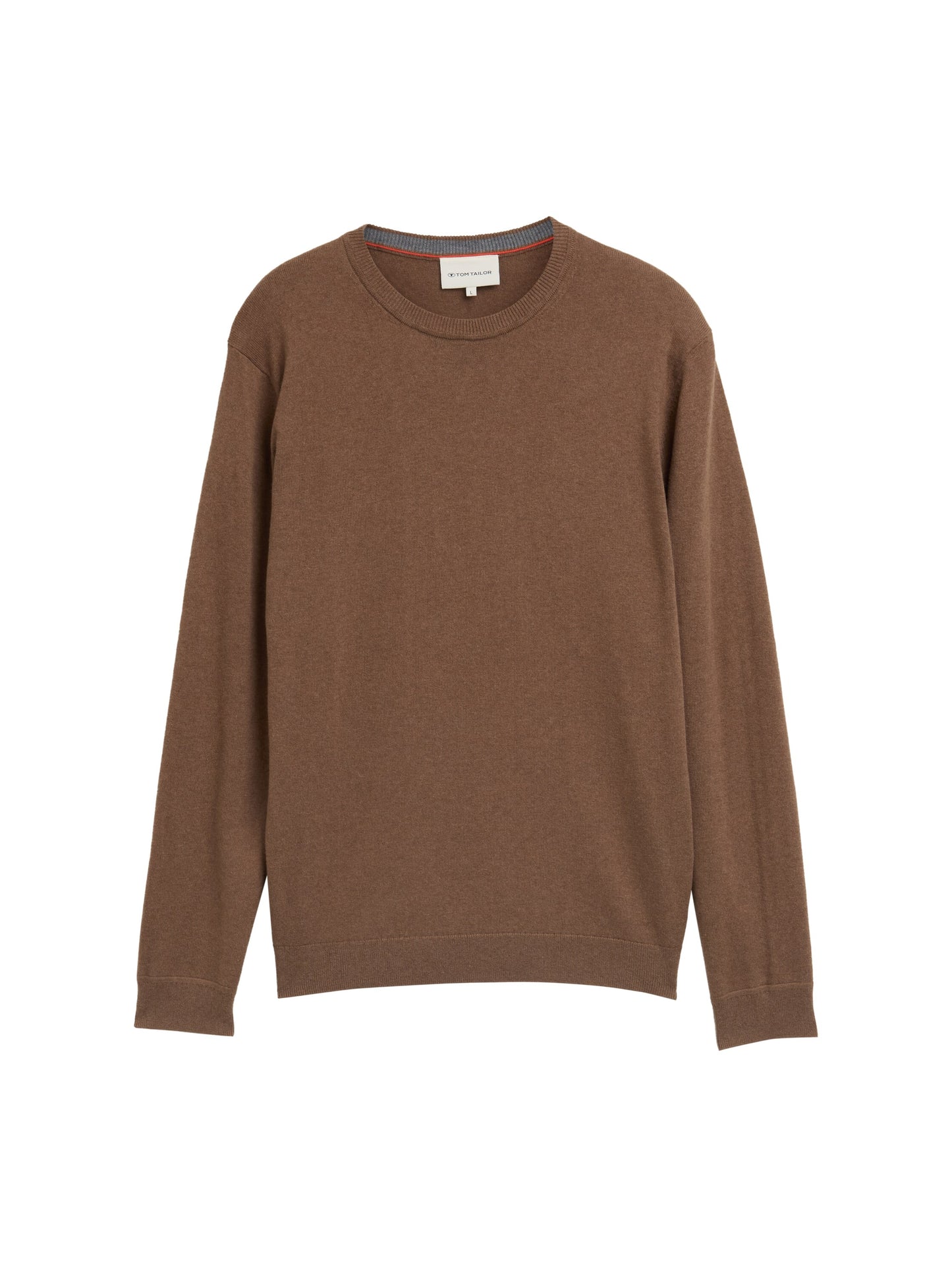 cotton cashmere crewneck knit - 1048015