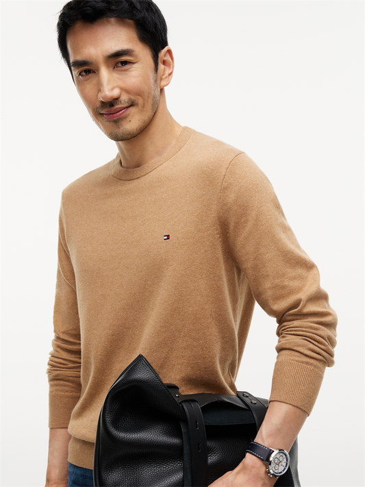 PIMA ORG CTN CASHMERE CREW NECK - MW0MW28046