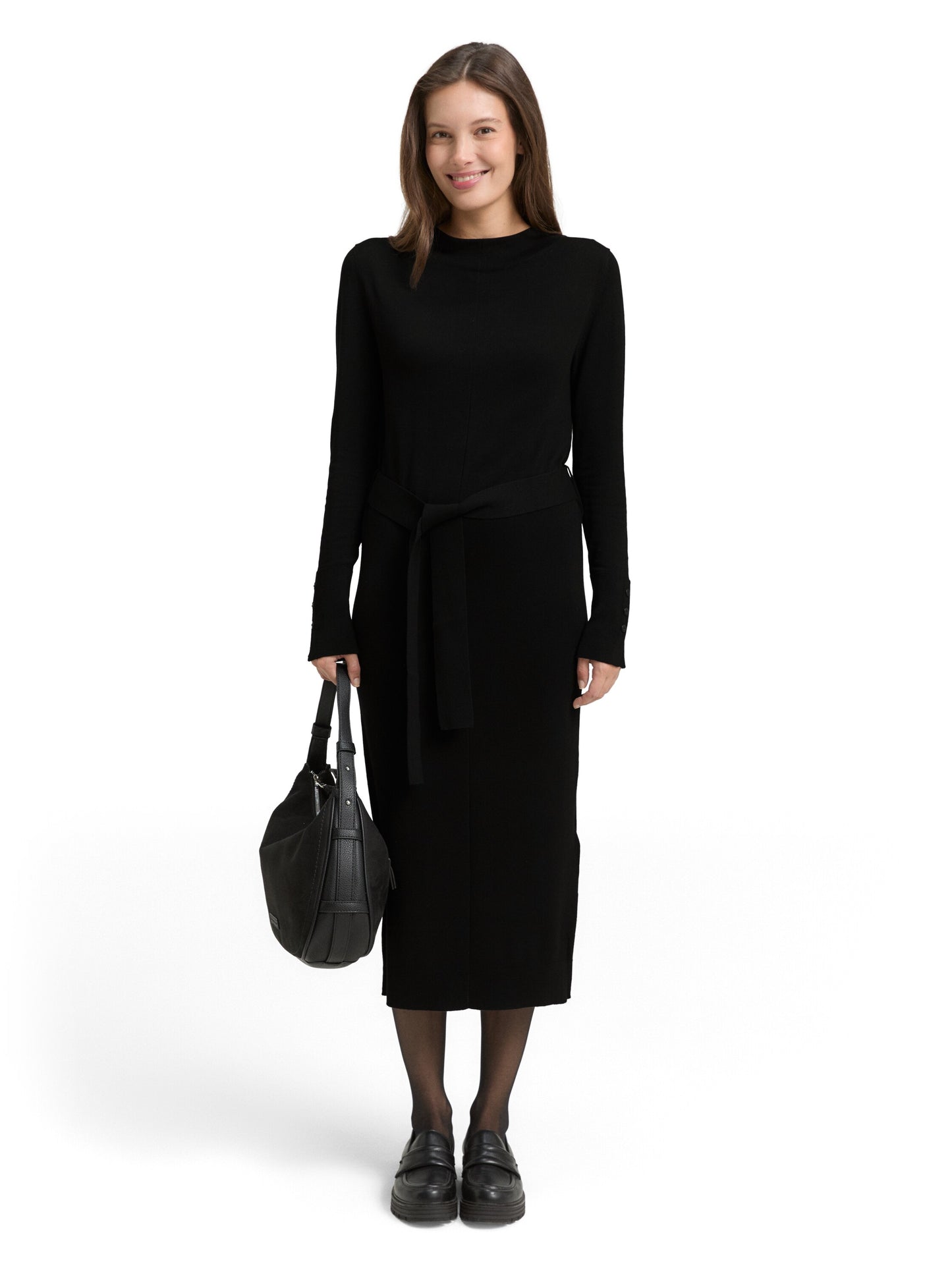 dress knit with belt - 1049186