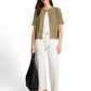 Knit structure mix cardigan - 1051349