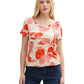 T-shirt crincle alloverprinted - 1046403