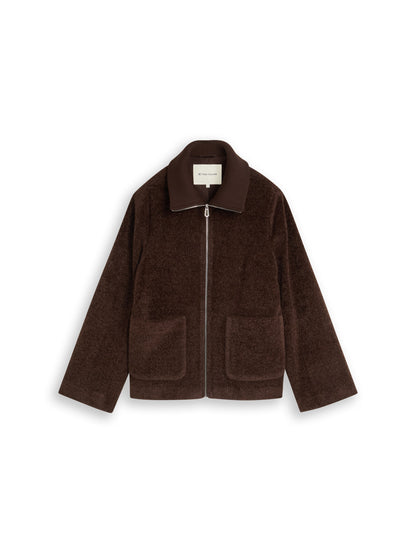 structured cosy jacket - 1051133