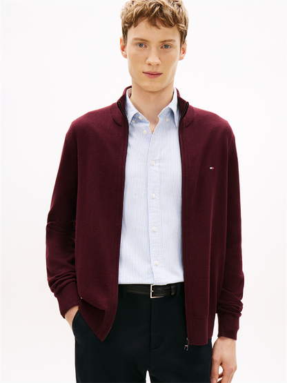 PIMA ORG CTN CASHMERE ZIP THRU - MW0MW28050