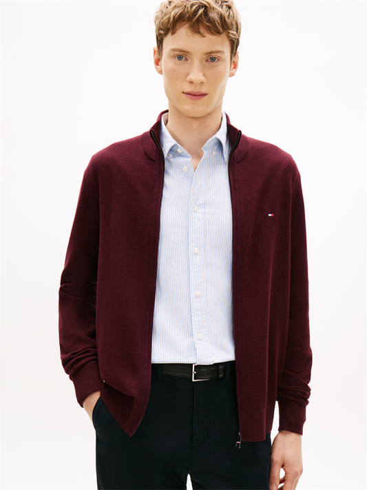 PIMA ORG CTN CASHMERE ZIP THRU - MW0MW28050