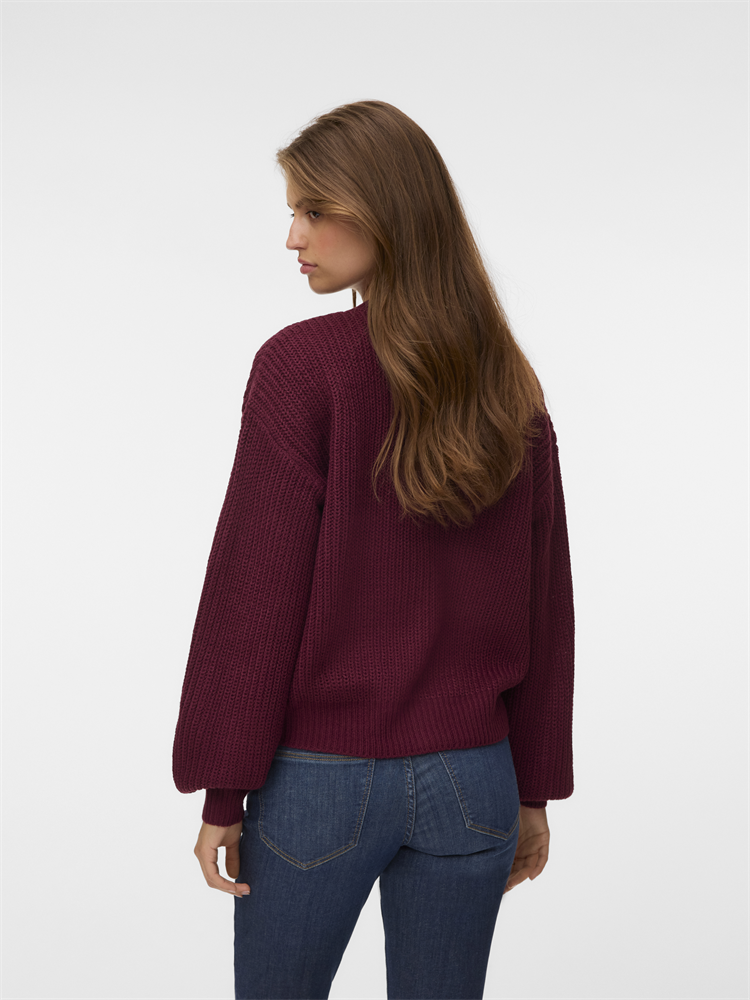 VMLEA LS O-NECK CARDIGAN NOOS - 10337797