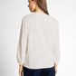 T-shirt henley with gathering - 1050430