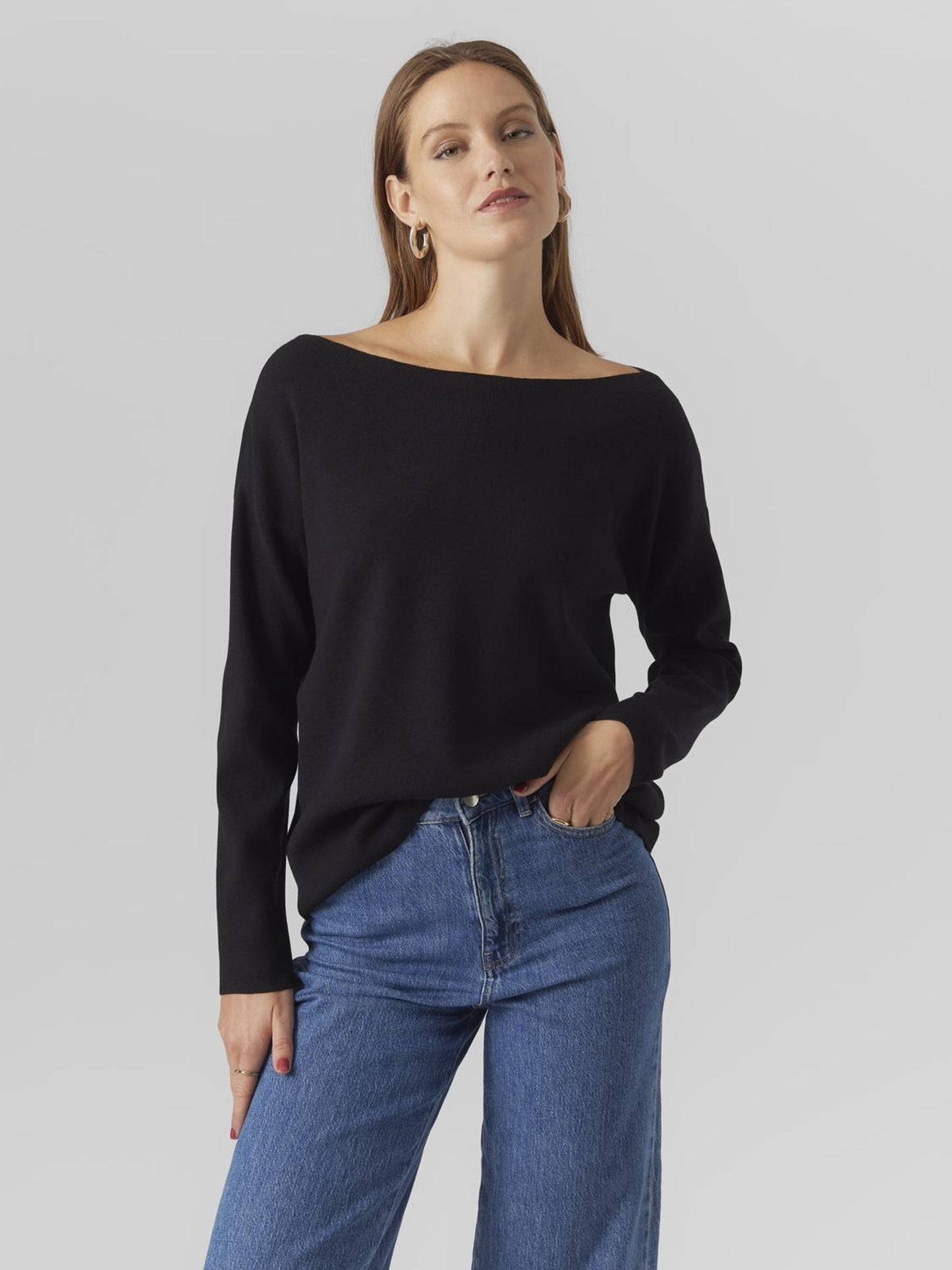 VMNANCY LS BOATNECK PULLOVER GA - 10291712