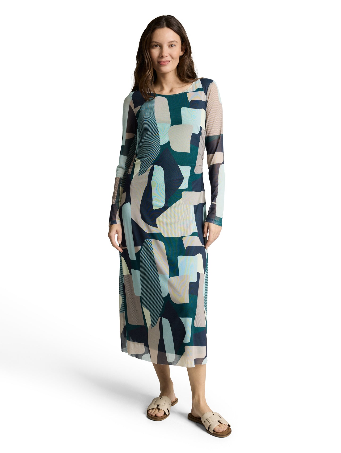 dress mesh printed - 1049854