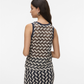 VMTIKKA SL CROCHET TOP JRS GA - 10327092