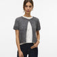 AWSILJA SS O-NECK SHORT KNIT CARDIG - 10329650