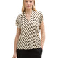 T-shirt alloverprint v-neck - 1047065