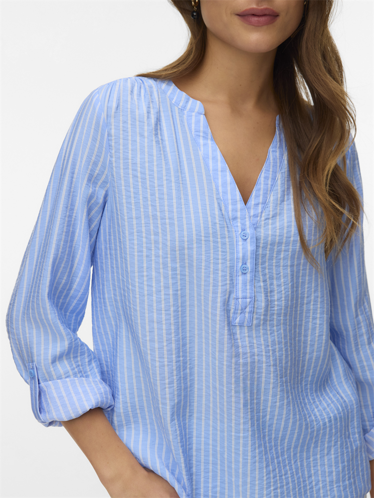 VMKAJA LS V-NECK FOLD-UP TOP WVN - 10340684