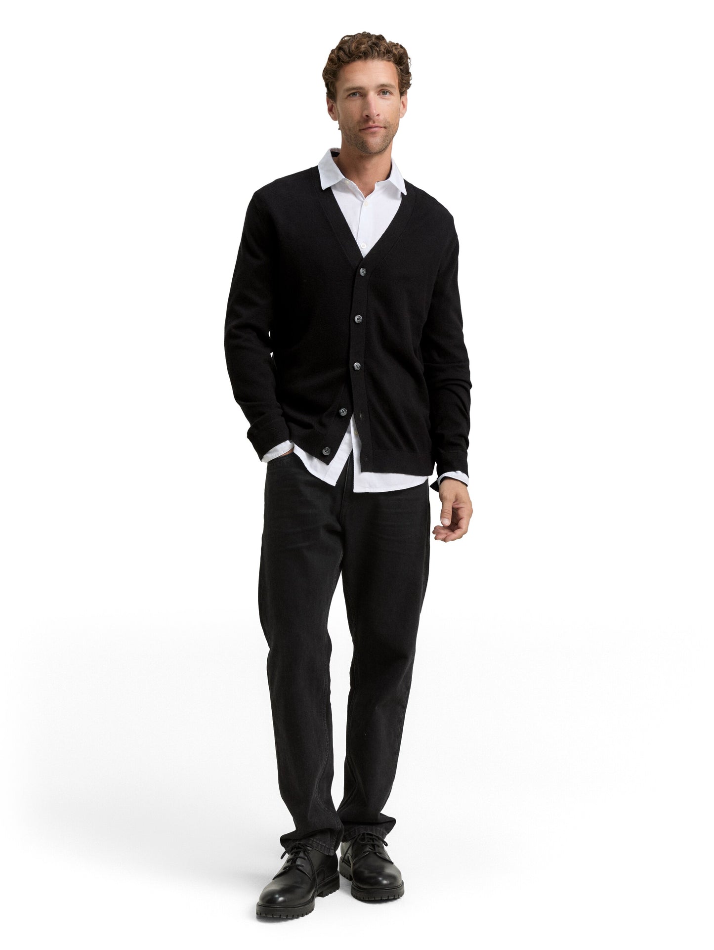 cotton cashmere cardigan - 1048019