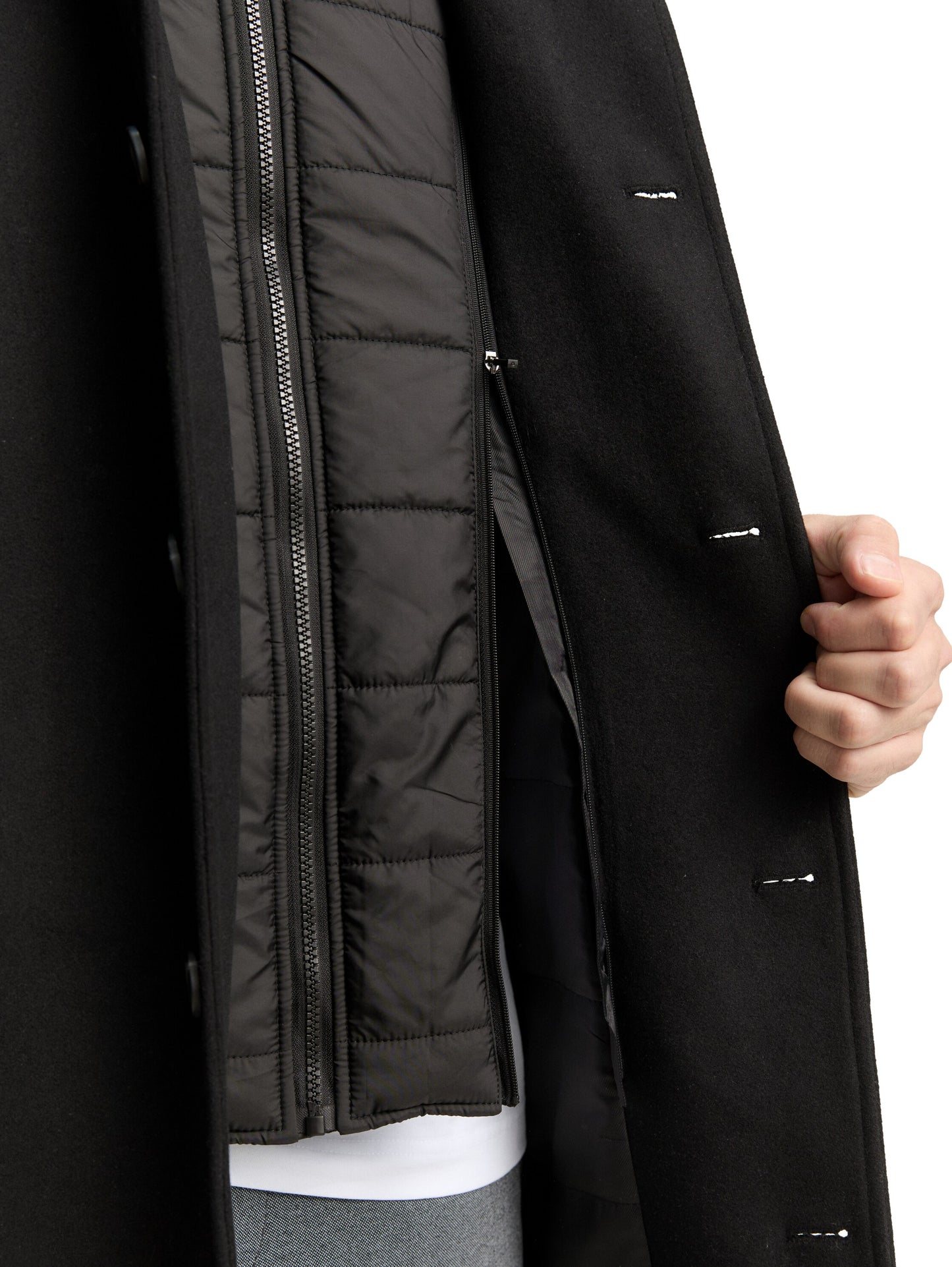 2 in 1 wool coat - 1046983