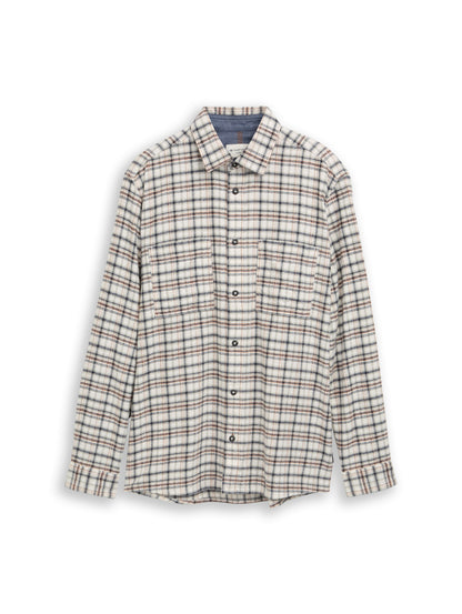 comfort checked shirt - 1052328