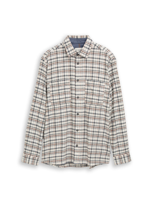comfort checked shirt - 1052328