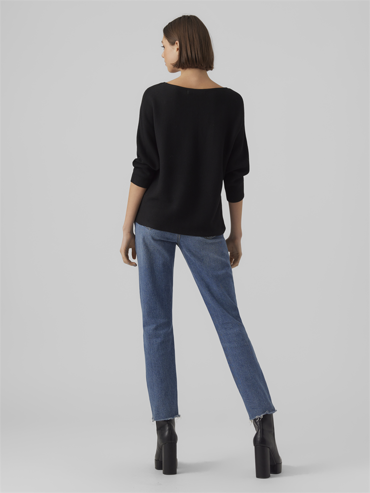 VMNORA 3/4 BOATNECK BLOUSE  NOOS - 10281013