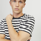JORTAMPA STRIPE TEE SS CREW NECK - 12252176