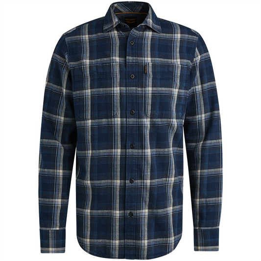 Long Sleeve Shirt Indigo Yd Check - PSI2411236