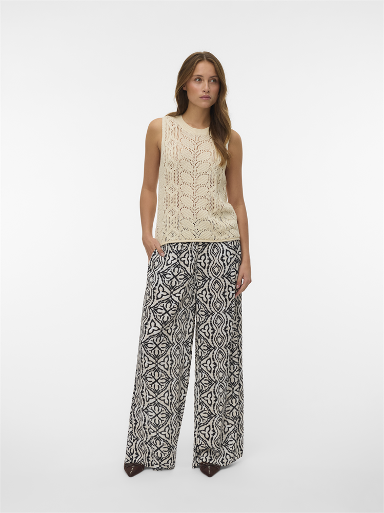 VMMENNY HW WIDE PANTS WVN BOO - 10282478