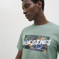 JJHAWAII SHAPE TEE SS CREW NECK LN - 12269324