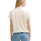 blouse striped shortsleeve - 1045239
