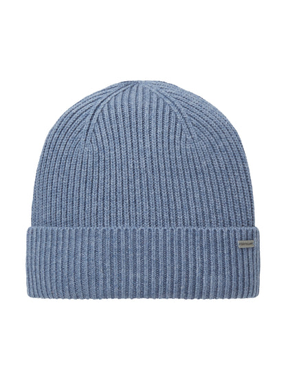 wool blended knitted hat - 1032851