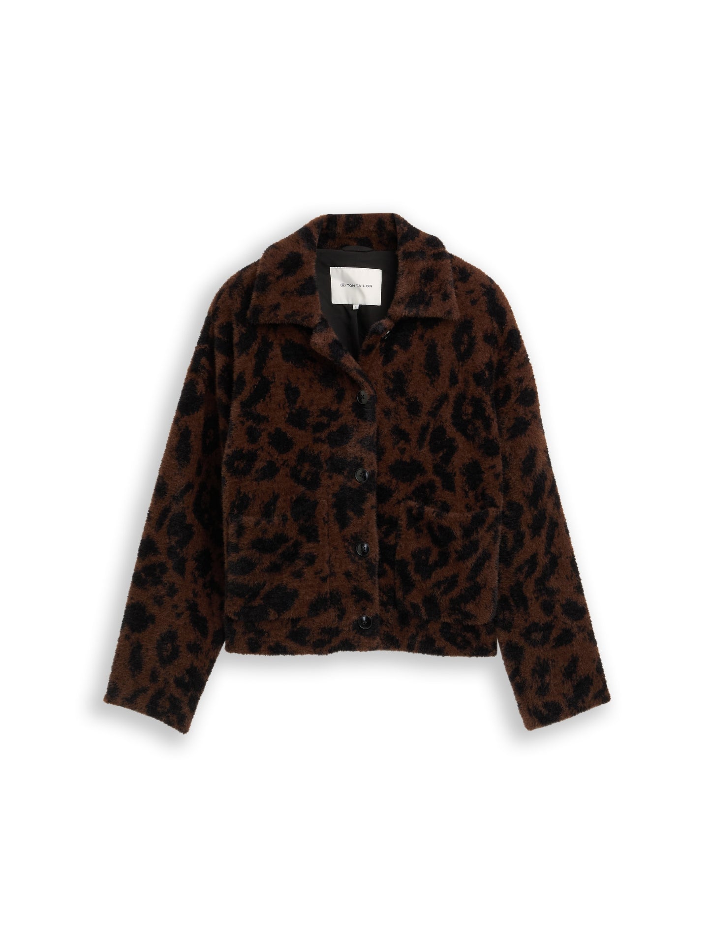 cosy jacquard shirt jacket - 1049101