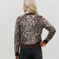 VMARIA ART LS V-NECK CARDIGAN REP - 10314507