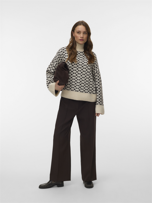 VMBIRCH LS HIGHNECK PULLOVER BF - 10348425