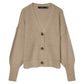 VMLEA LS V-NECK CUFF CARDIGAN NOOS - 10249632
