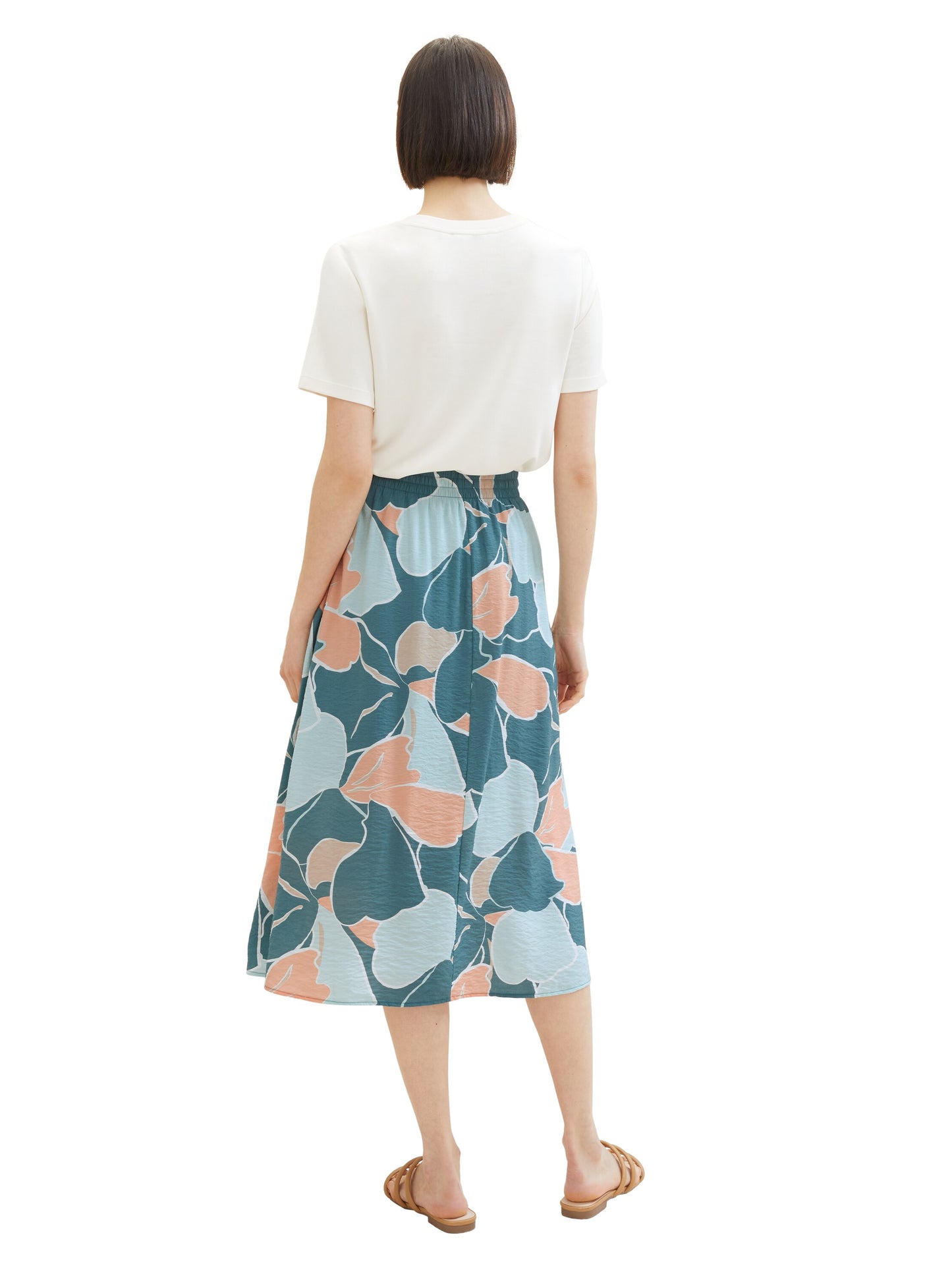 printed airblow skirt - 1040348