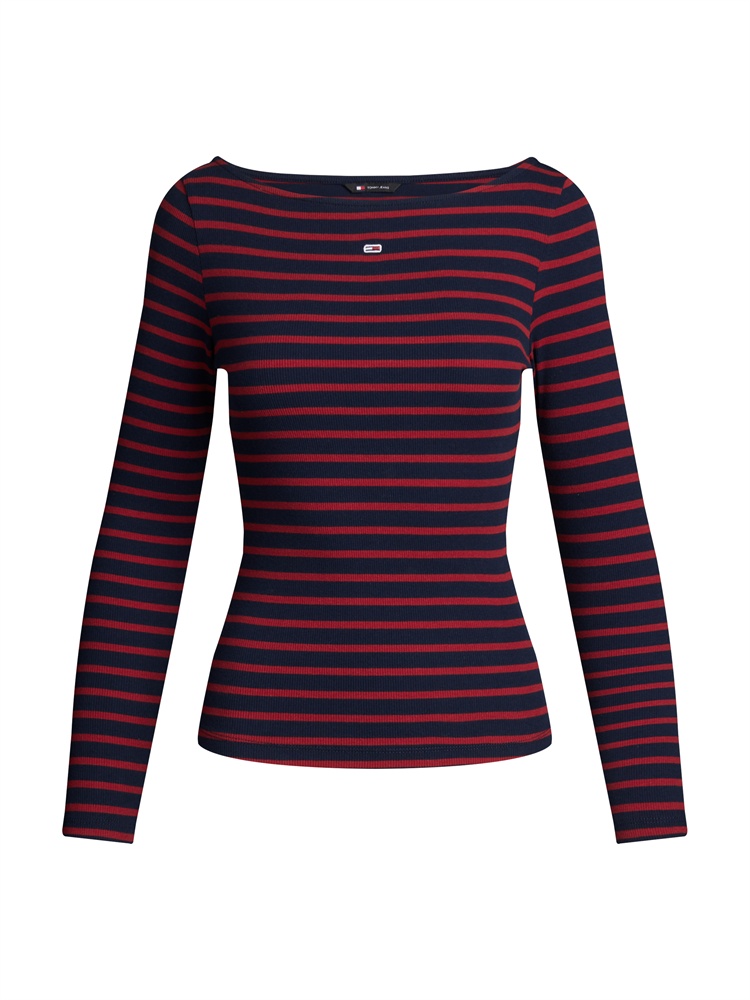 TJW BRETON STRIPE LS - DW0DW19817