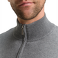 cotton cashmere knitted troyer - 1048018