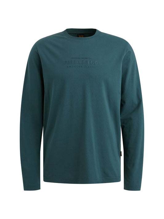 Long sleeve r-neck cotton elastane - PTS2508570