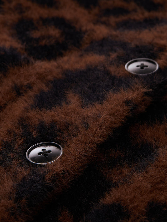 cosy jacquard shirt jacket - 1049101