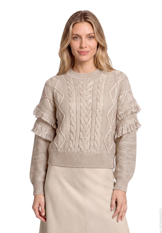 Strickpullover Kurz 1/1 Arm - 59683276