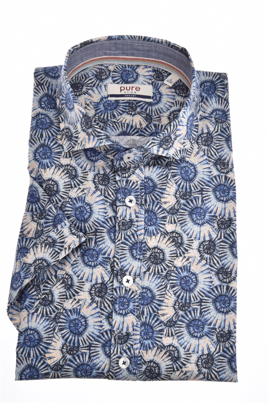 PURE- Casual Hemd Halbarm - E11506-52103