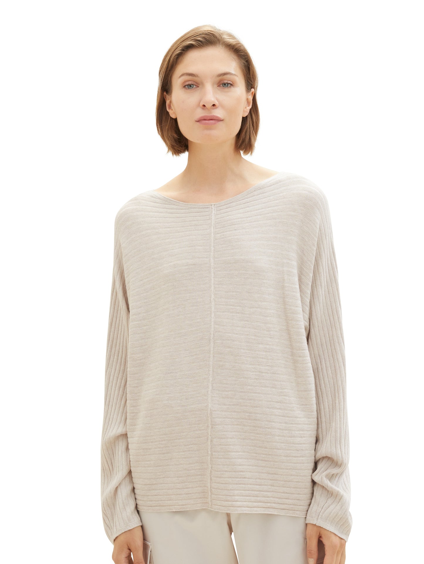 Knit structured batwing - 1037737