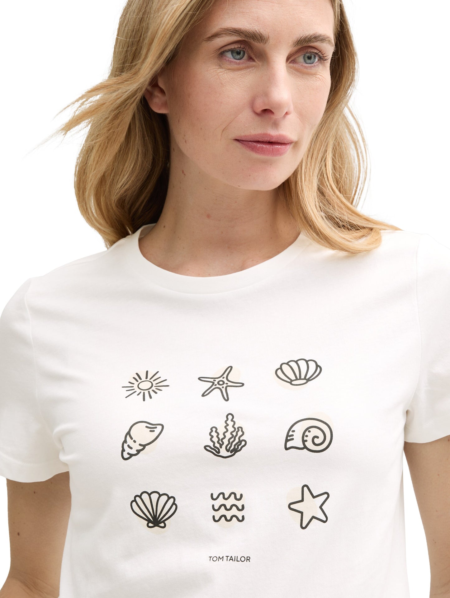 T-shirt basic with print - 1046437